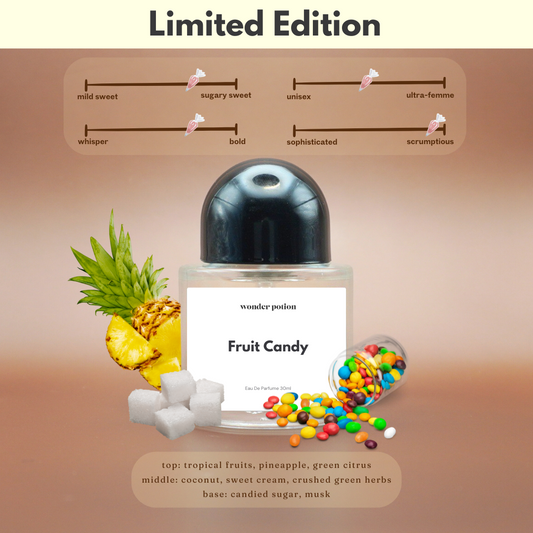 Fruit Candy Gourmand Scented Perfume EDP 30ml Limited Edition
